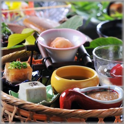 ７月お日にち限定★季節のおすすめ【旬を食す】おまかせ料理プラン　貸切風呂1回40分無料