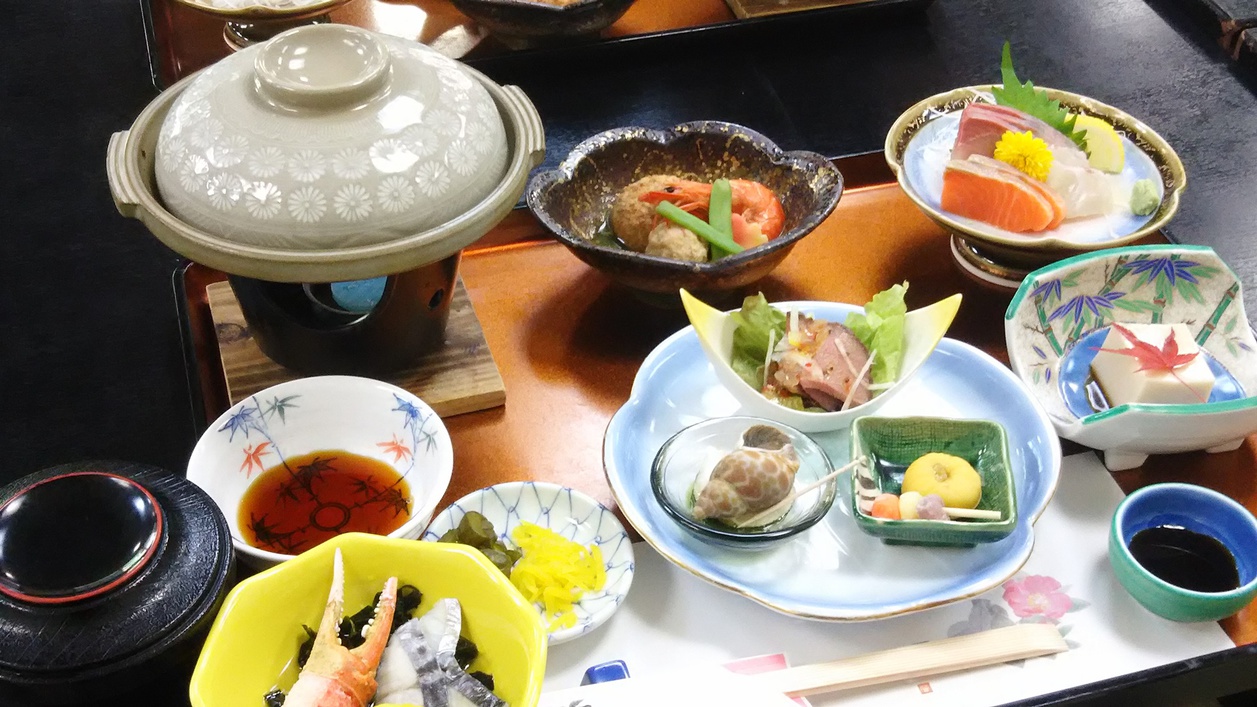 【梅会席/2食付】香川唯一の数寄屋造りの宿で過ごすひと時◆良湯と食事を堪能！