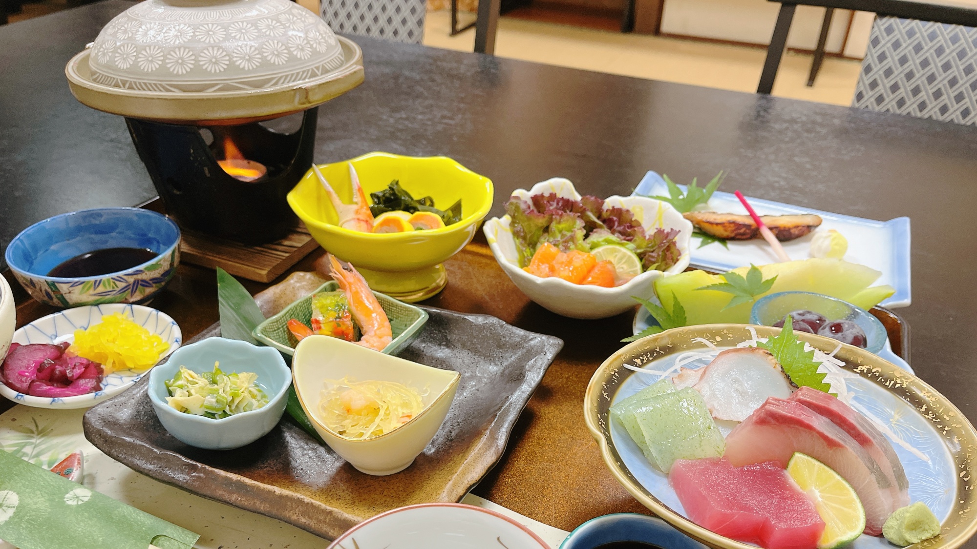 *【夕食一例】素材の旨味を引き出した優しい味わい