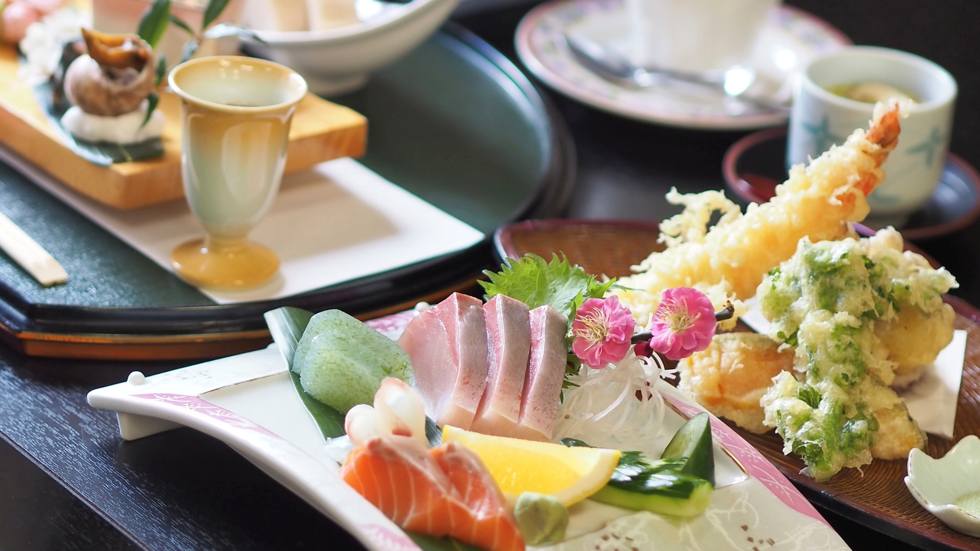 *【夕食一例】お祝いや記念日におすすめの夢会席