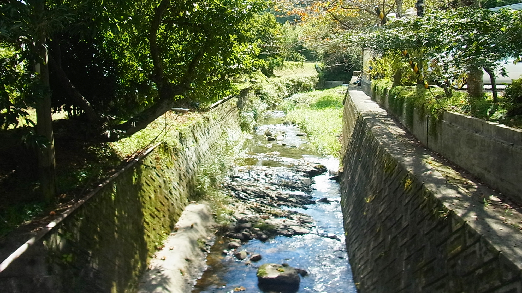 *【ホタルの川】敷地内に流れる川は、水が透き通っています。6〜7月には自然の蛍がご覧いただけますよ♪