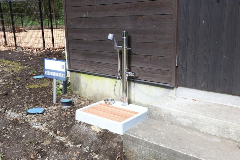 犬用温水シャワー