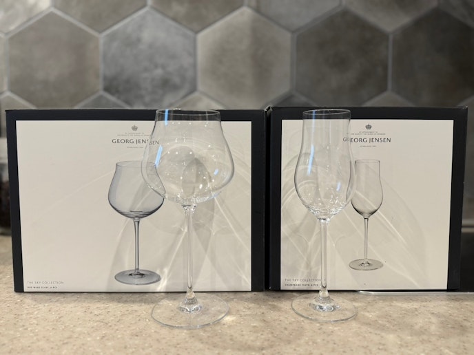 ワイングラス6、シャンパングラス6