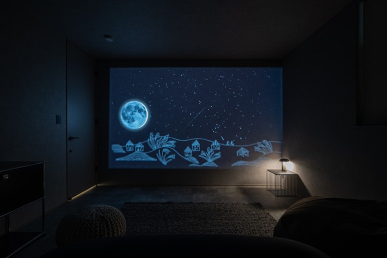 寝室2（プロジェクター）