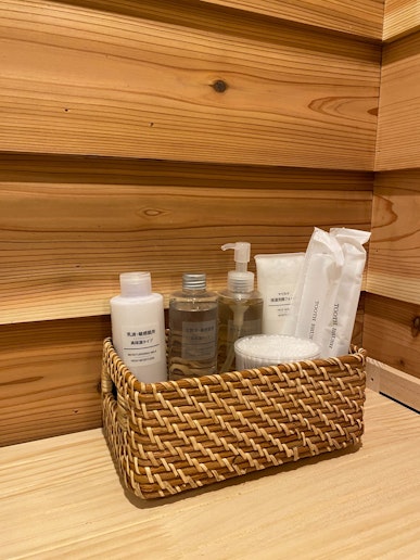 アメニティ充実