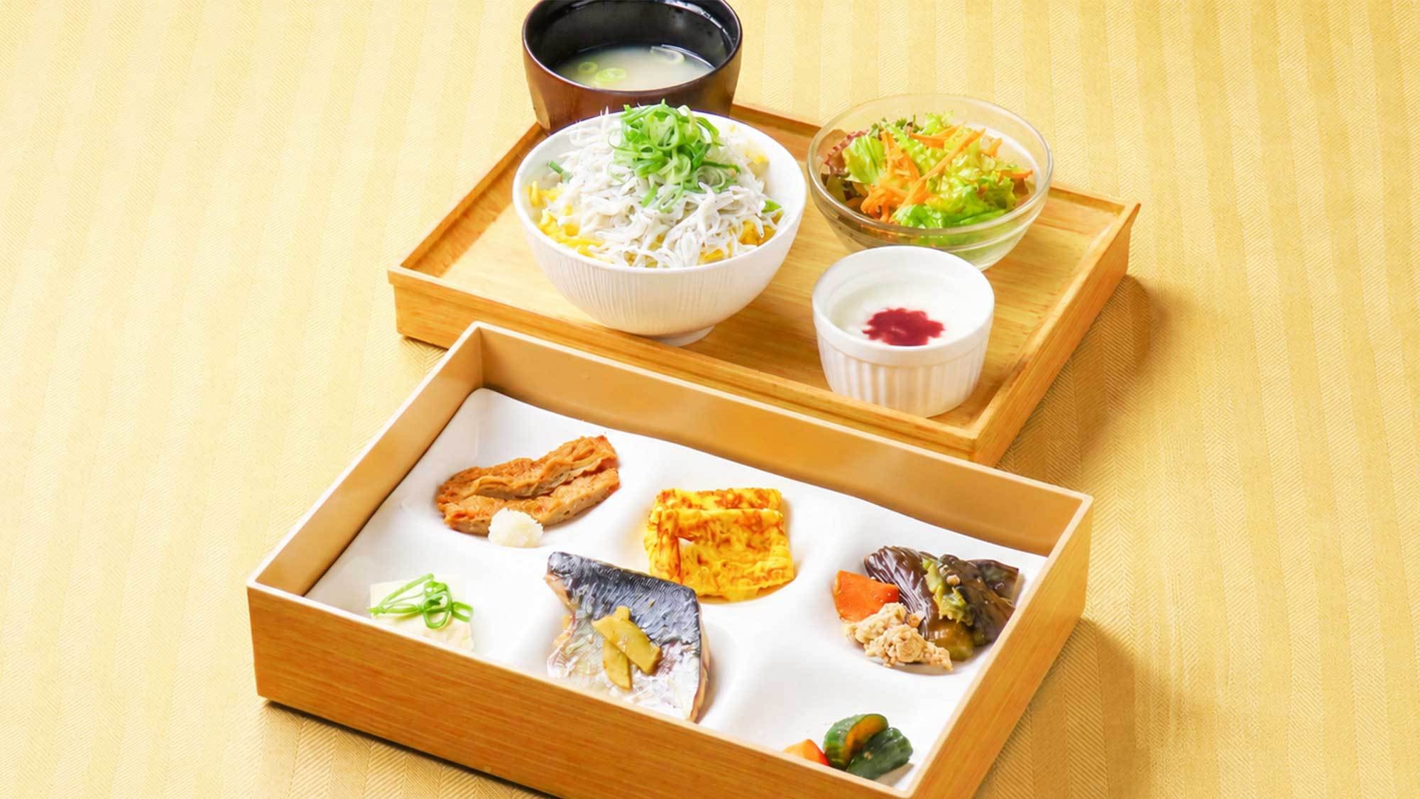 【事前決済限定】≪朝食付≫グランドオープン記念【レストラン『RAF　LOUNGE』】地元食材の和朝食