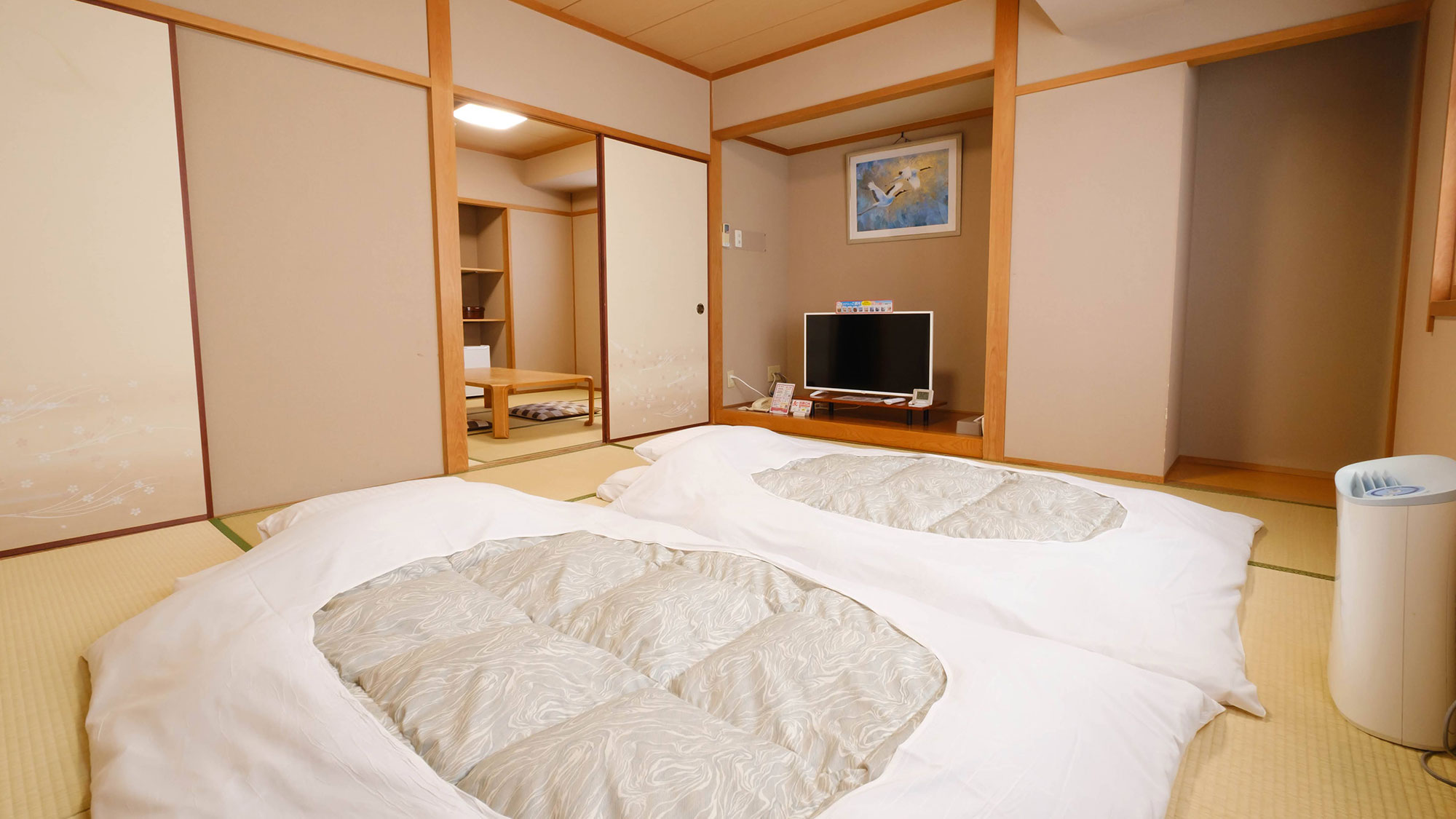 【広々６畳＆８畳二間の和室】定員大人５名様／角部屋／西館
