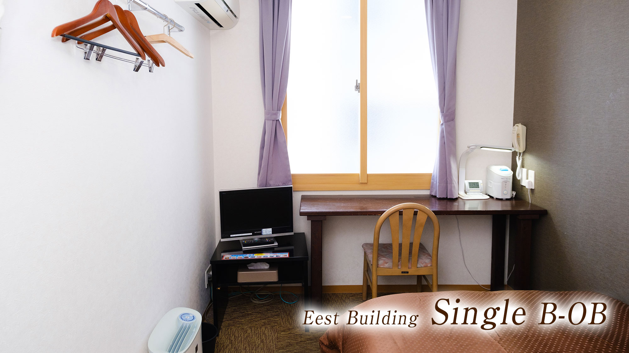 【東館シングルB】お風呂なし