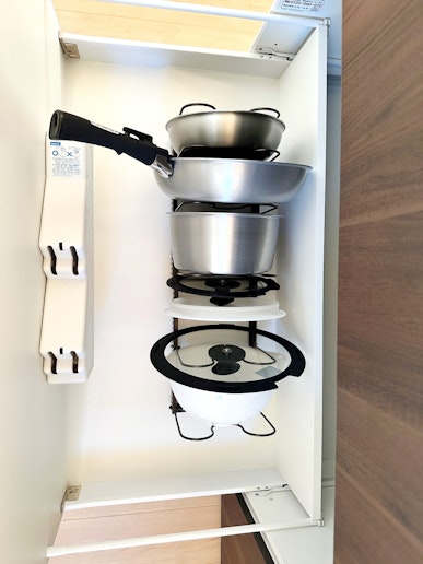 鍋も大きさによって料理が可能