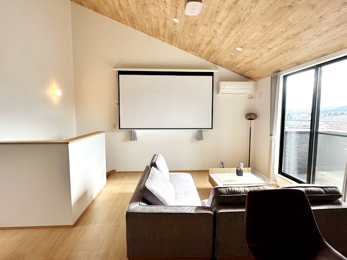 プロジェクターも完備してあります