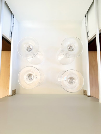 グラス類も複数用意