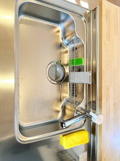 シンクは広々とご利用できます