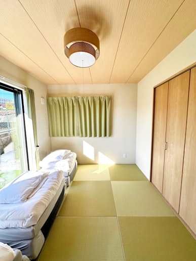 和室は布団が3つ 