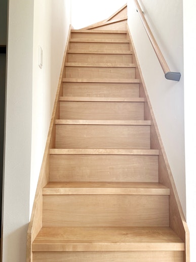 階段から見た景色