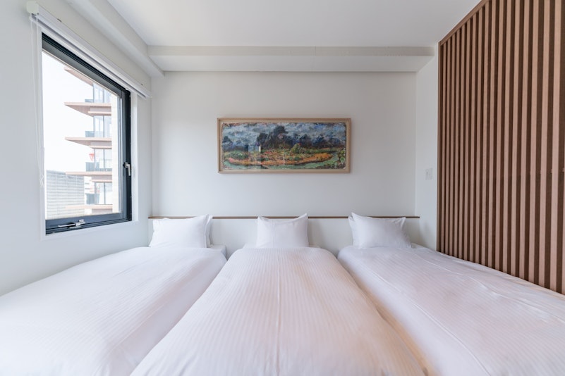 シングルベッド　3台