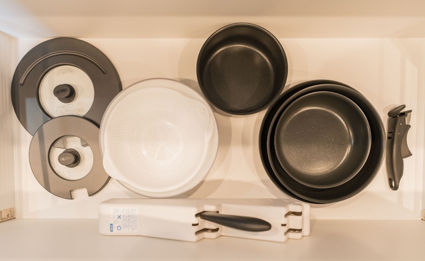 フライパン　包丁　ボウル