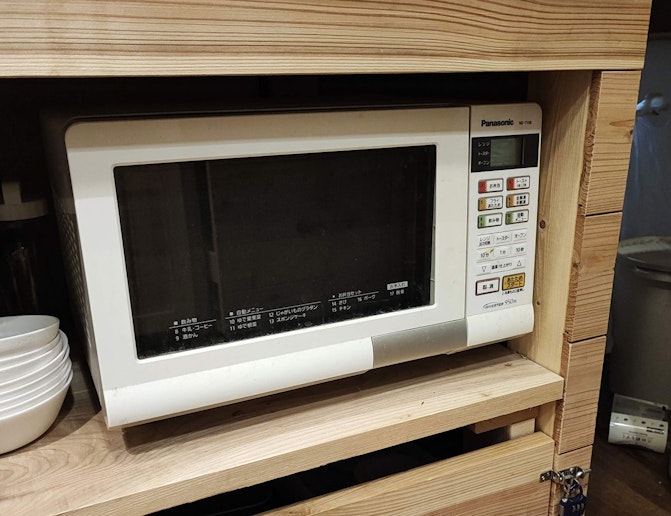 電子レンジもございます