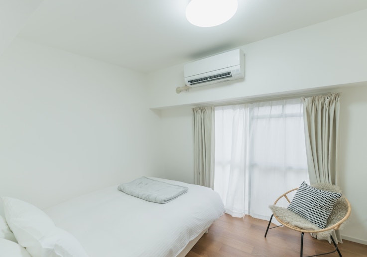 寝室2　ダブルベッド1台