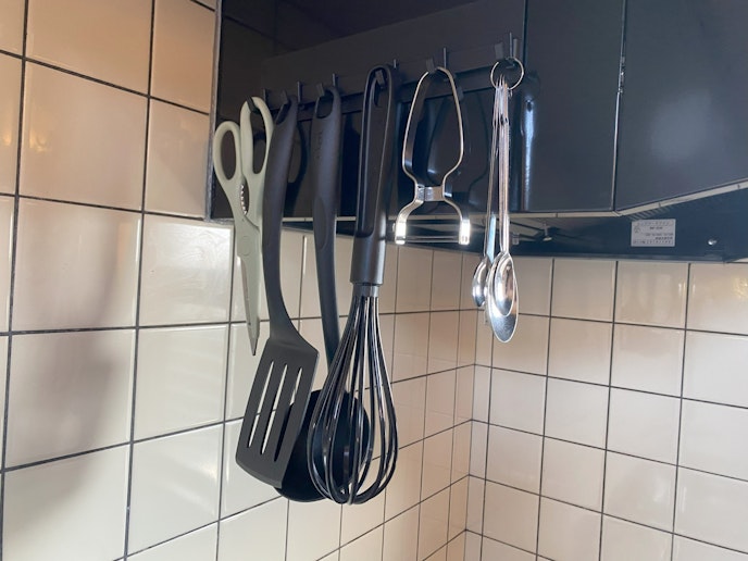 調理器具のご用意があります。用途により使い分けが可能です