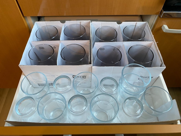 ガラスも多数ご用意しております