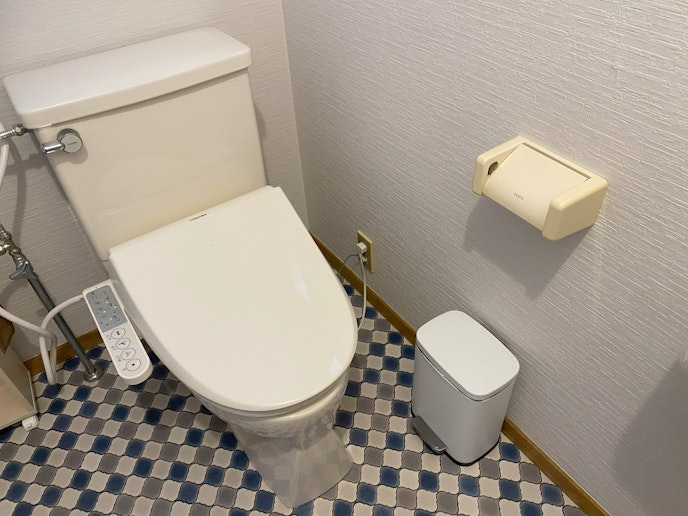 トイレはウォシュレット完備