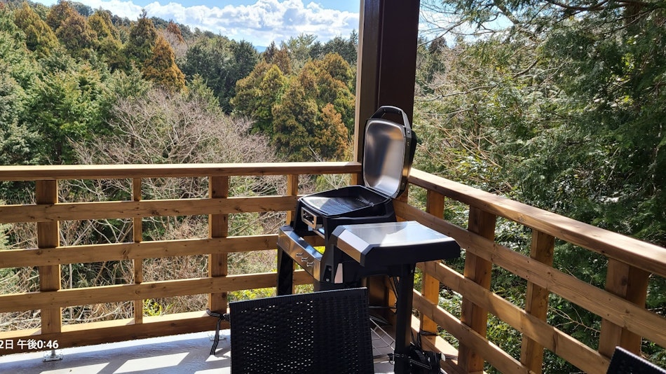 バーベキューグリルの貸し出しは事前のお申し込みが必要です。