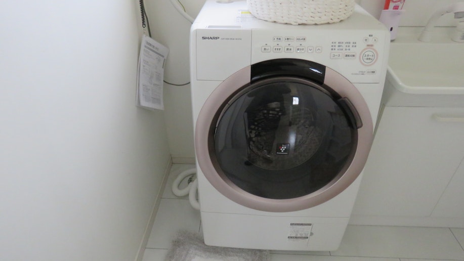 乾燥機付き洗濯機　ランドリールーム