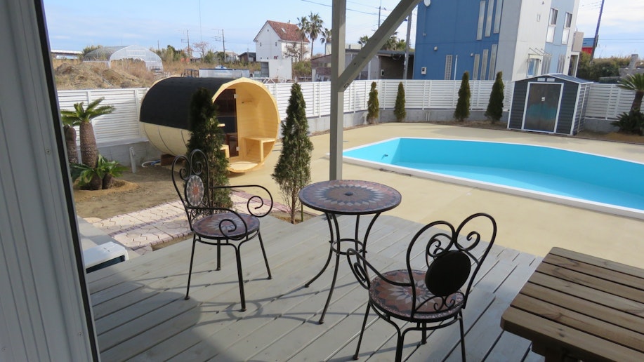 ウッドデッキ上レイアウト例