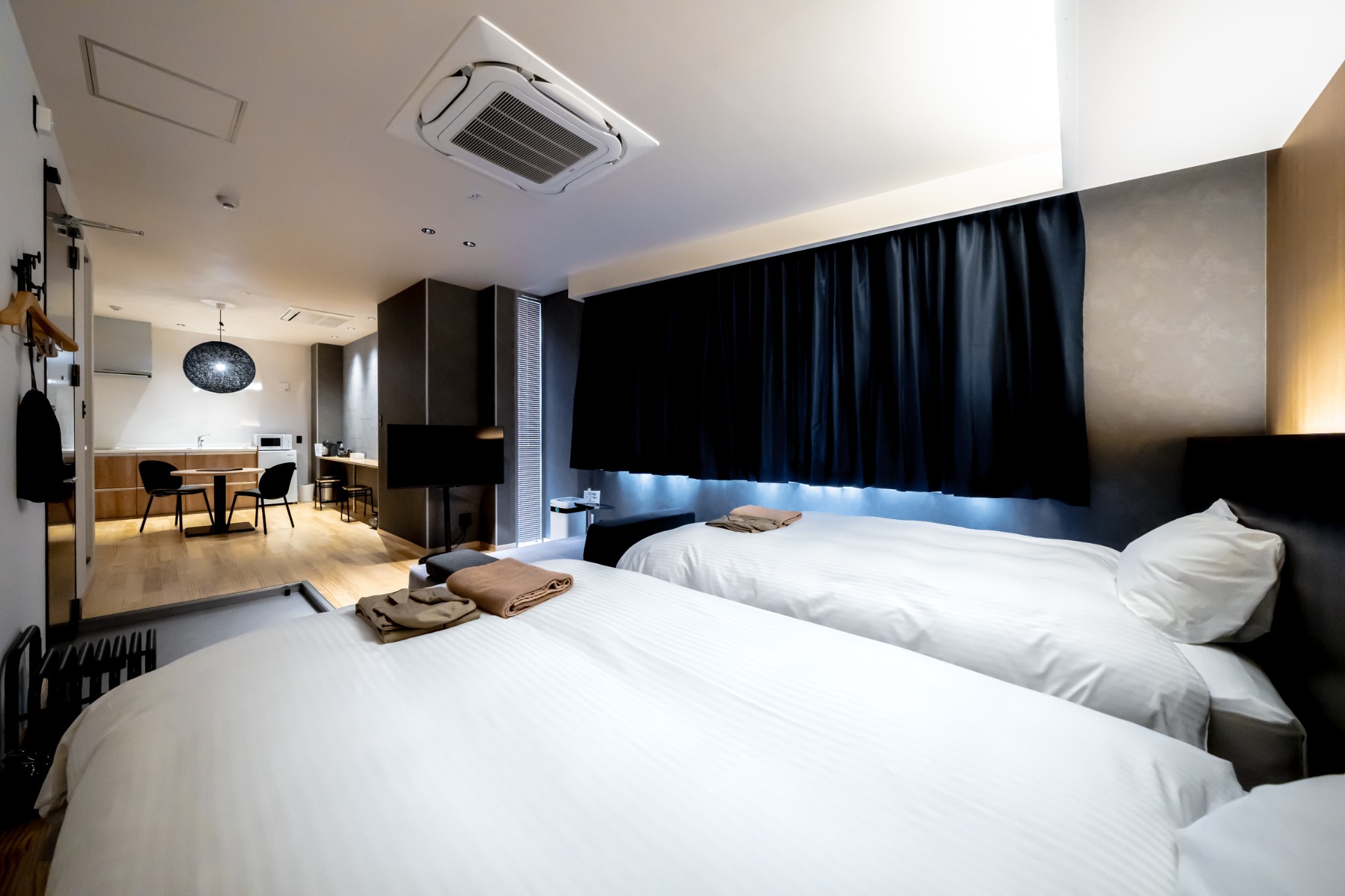 ドリームベッドSerta完備