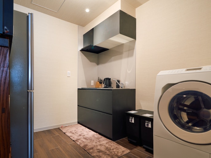 キッチンとランドリー