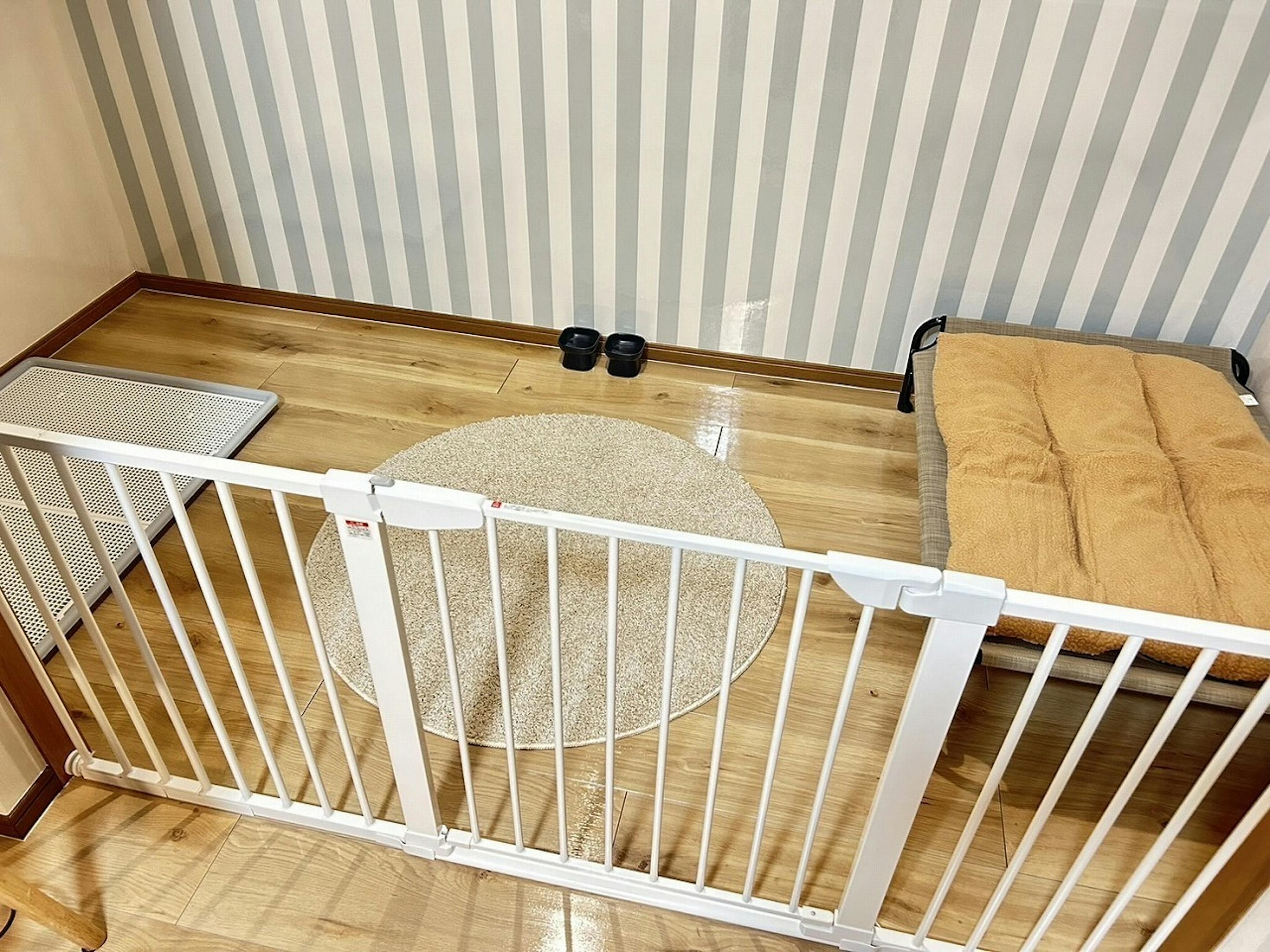 ペットと一緒にご宿泊の場合はこちらのペットスペースをお使いください。