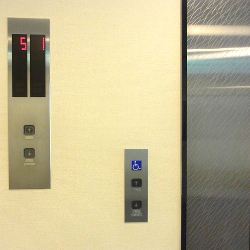 エレベーター　ボタン