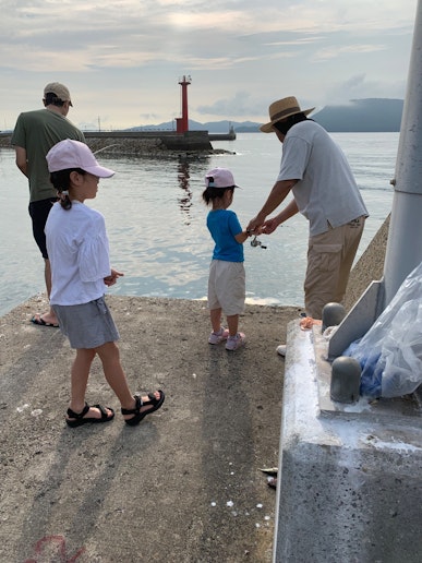 魚釣りの大御所指南のもと釣り体験（オプション）