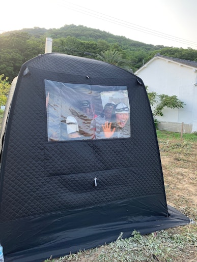 テントサウナ（オプション）