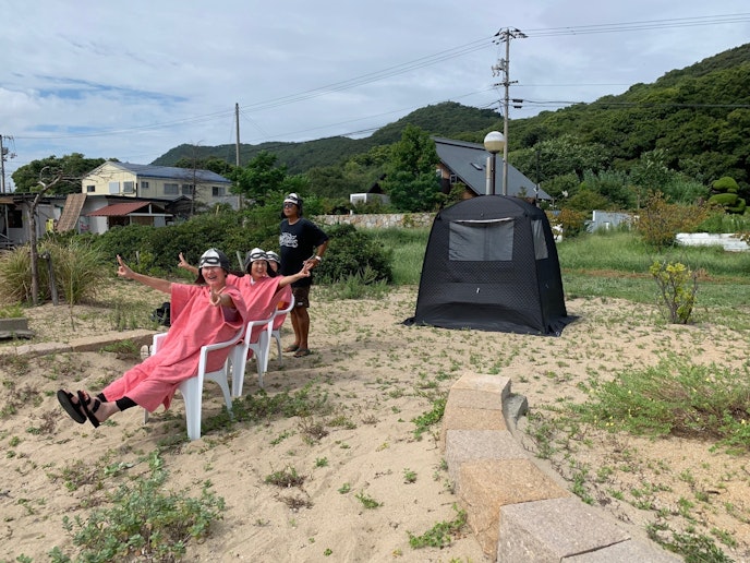 テントサウナ（オプション）