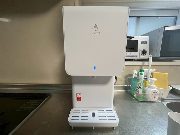 冷た～い水出ます。　浄水器