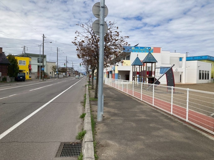 komorebi入口目印　風の子保育園