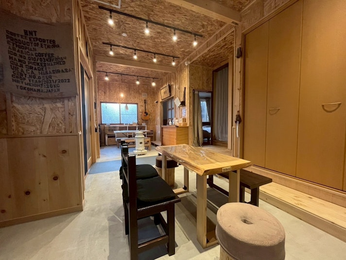 エントランスホールはホスト共有です。