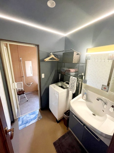 洗面所 Bathroom area