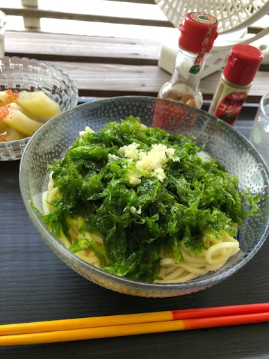 冷やしアーサーそば