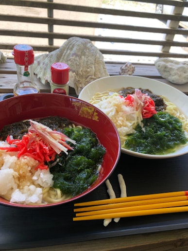 アーサーもずくそば