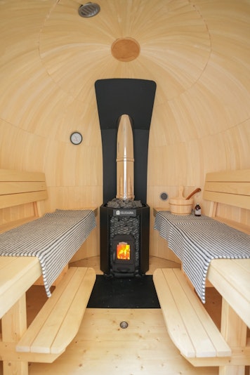 イグルー風薪サウナ