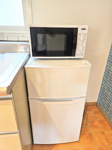 冷蔵庫、電子レンジ