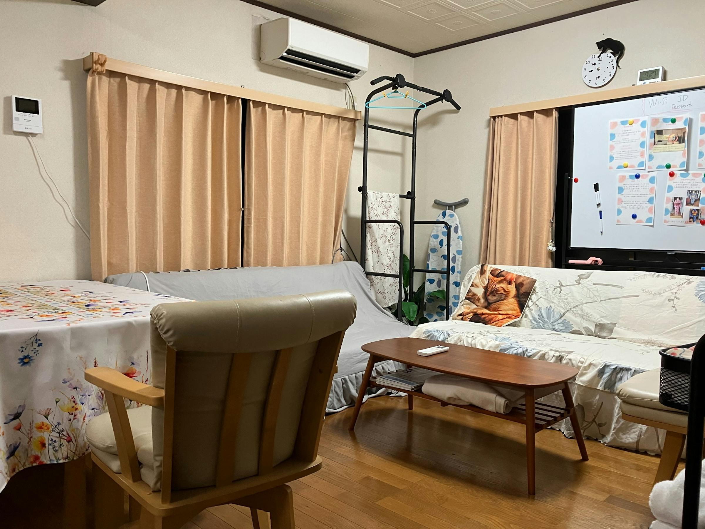 リビングダイニング夏仕様