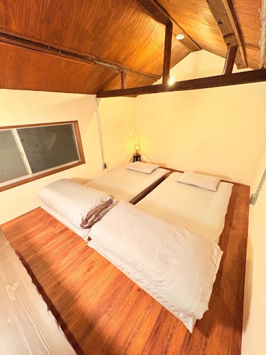 ロフト部屋１：寝室はロフトになります