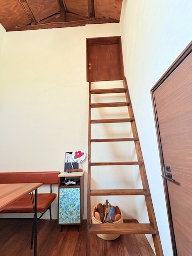 ロフト部屋２：寝室はロフトになります