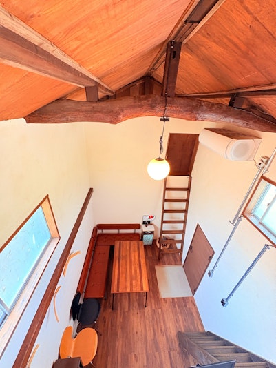 お部屋：ロフト部屋１からの眺め