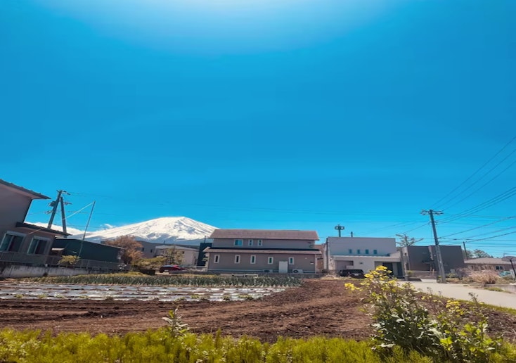 歩いて数秒でこの景色。