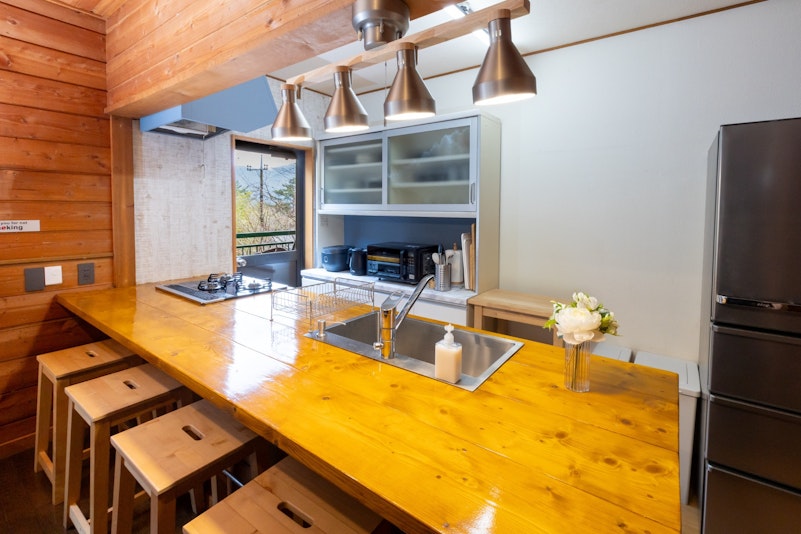 十分な広さのカウンターキッチン！複数人で調理するのも便利！お子様が料理を手伝いながら、皆で会話...