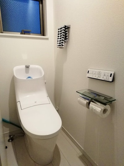 ウオシュレットトイレもいつも清潔